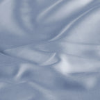 Mako Satin Bettwäsche - Pure Label - Ice Blau - 155x220 + 80x80cm