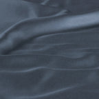 Mako Satin Bettwäsche - Pure Label - Stahlblau - 135x200 + 40x80cm