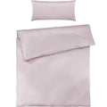 Mako Satin Bettwäsche - Pure Label - Soft Rosa - 155x220 + 40x80cm