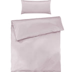 Mako Satin Bettwäsche - Pure Label - Soft Rosa - 155x220 + 40x80cm