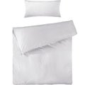 Mako Satin Bettwäsche - Pure Label - Weiß - 135x200 + 40x80cm