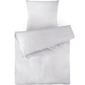 Mako Satin Bettwäsche - Pure Label - Weiß - 155x220 + 80x80cm