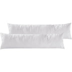 Satin Kopfkissen - Pure Label - Weiß - 2er Set 40x145cm