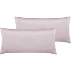 Satin Kopfkissen - Pure Label - Soft Rosa - 2er Set 40x80cm