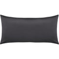 Satin Kopfkissen - Pure Label - Anthrazit - 40x80cm
