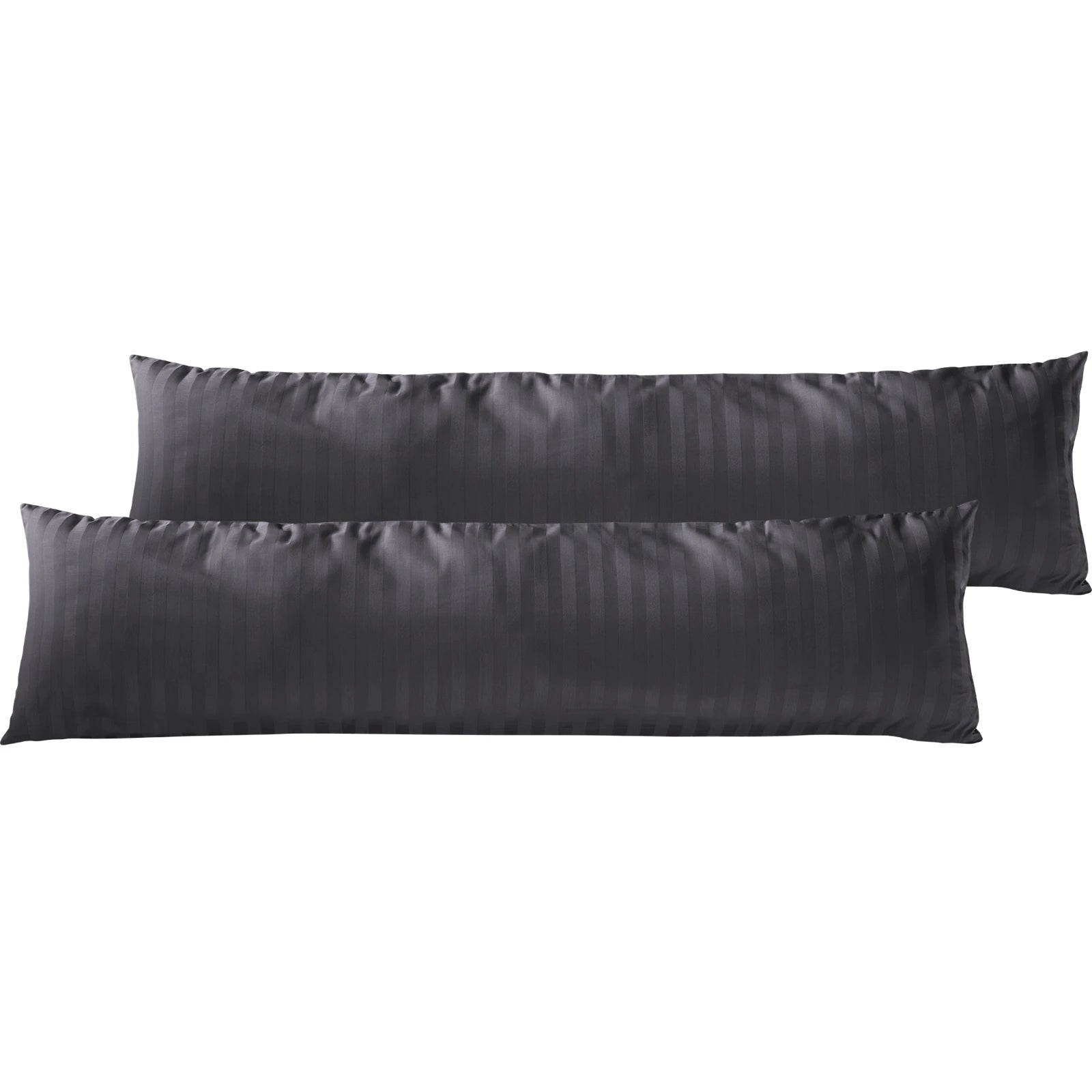 Mako Satin Kissenbezug Damast Streifen - Pure Label