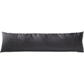 Mako Satin Kissenbezug Damast Streifen - Pure Label - Anthrazit - 40x145cm