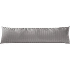 Mako Satin Kissenbezug Damast Streifen - Pure Label - Anthrazit - 80x80cm