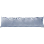 Mako Satin Kissenbezug Damast Streifen - Pure Label - Anthrazit - 80x80cm