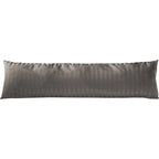 Mako Satin Kissenbezug Damast Streifen - Pure Label - Anthrazit - 80x80cm