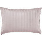 Mako Satin Kissenbezug Damast Streifen - Pure Label - Anthrazit - 80x80cm