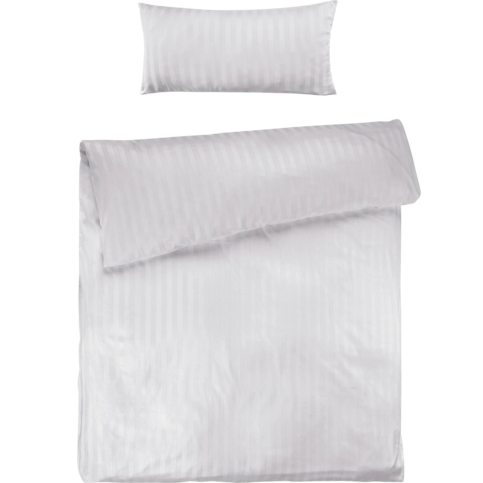 Mako Satin Damaststreifen Bettwäsche