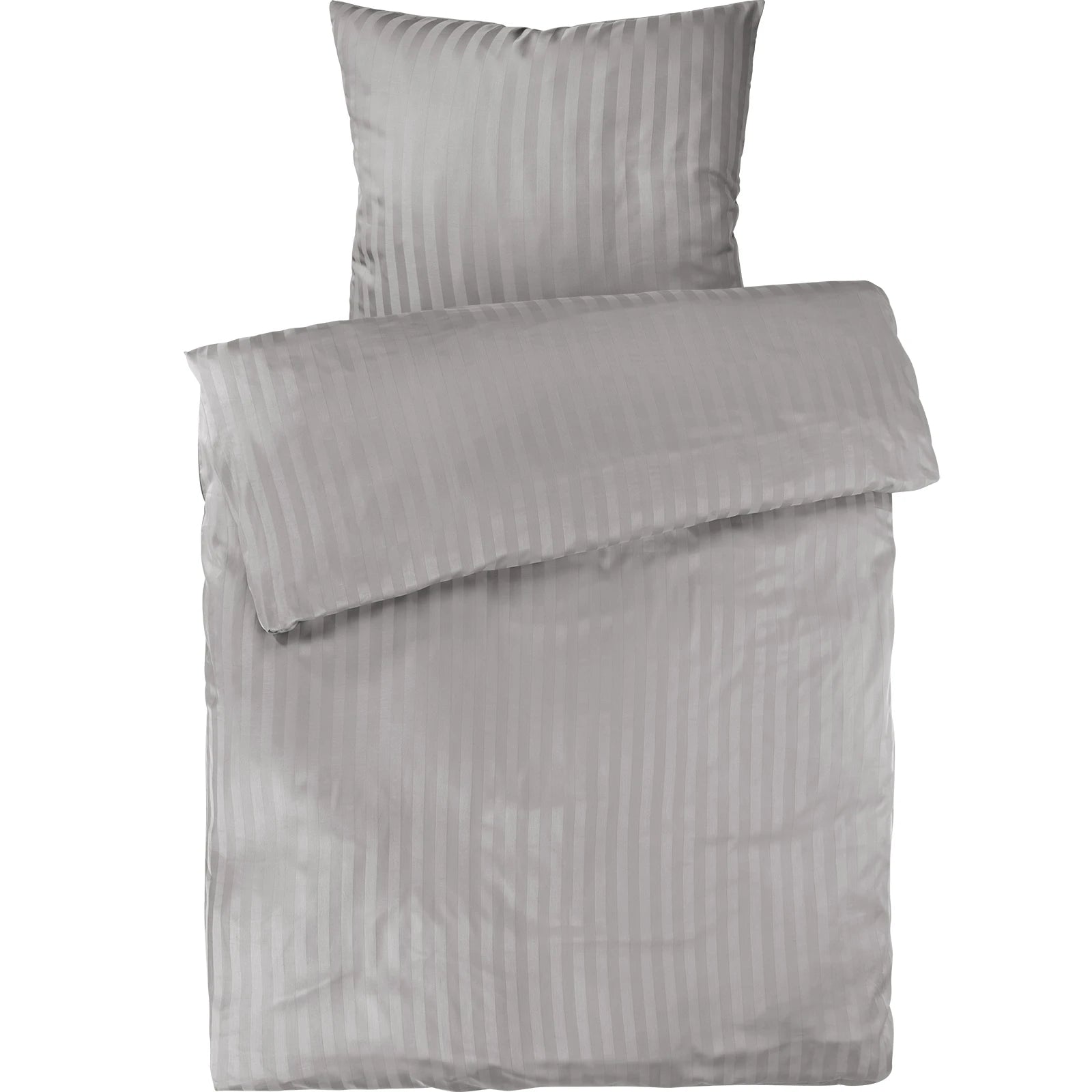 Mako Satin Damaststreifen Bettwäsche