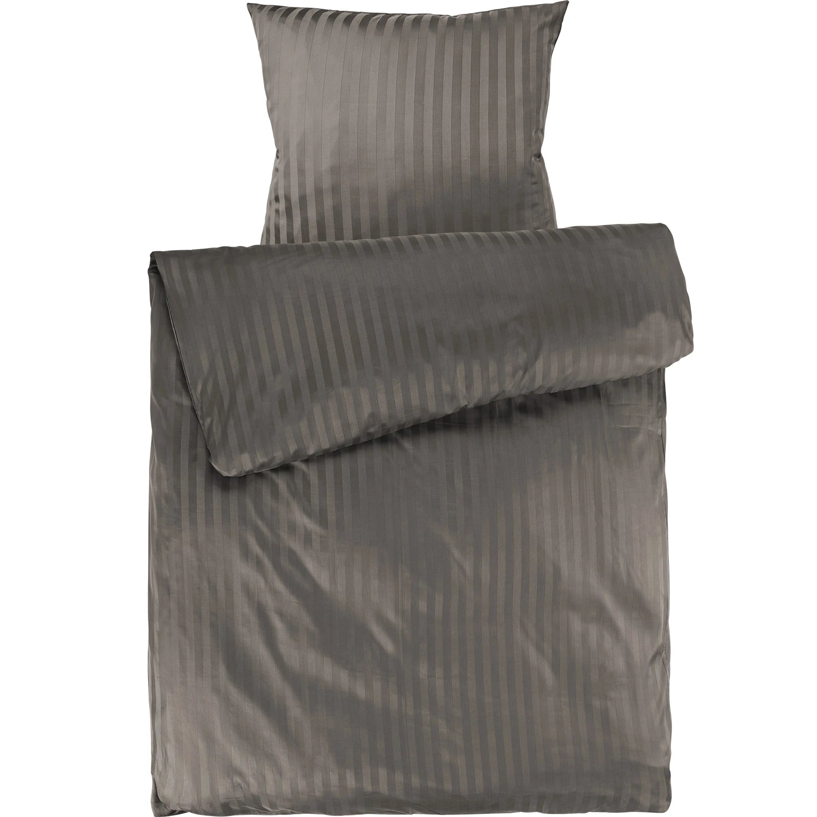 Mako Satin Damaststreifen Bettwäsche