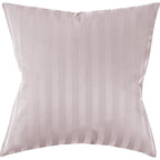 Mako Satin Kissenbezug Damast Streifen - Pure Label - Anthrazit - 80x80cm