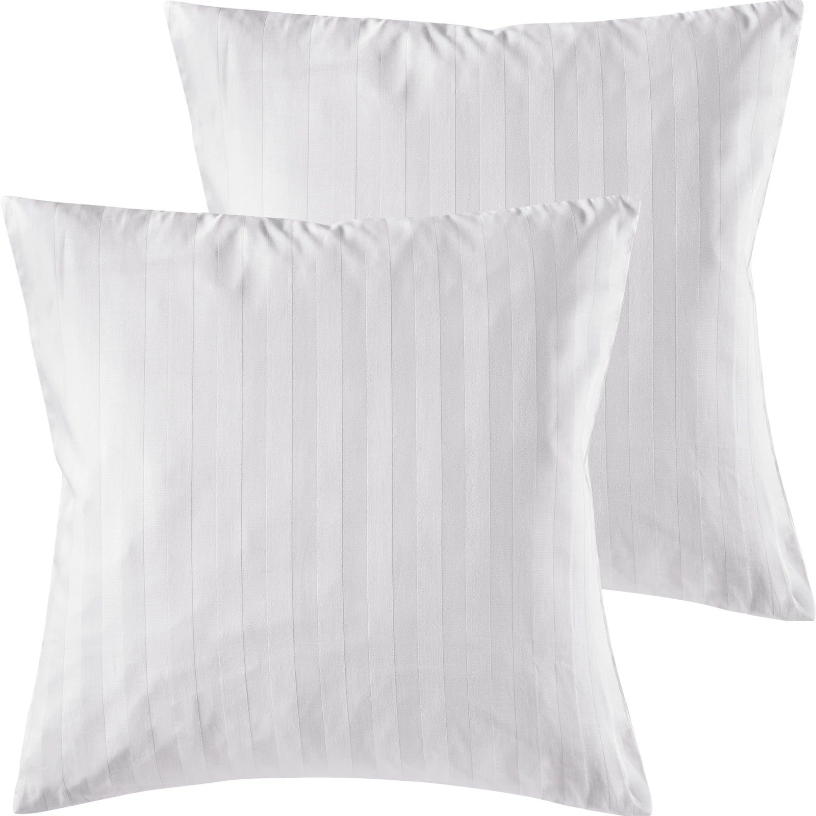 Mako Satin Kissenbezug Damast Streifen - Pure Label