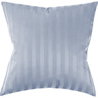 Mako Satin Kissenbezug Damast Streifen - Pure Label - Anthrazit - 80x80cm