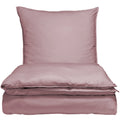 Bettwäsche Halbleinen - Mauve / 135x200cm + 40x80cm Pure Label