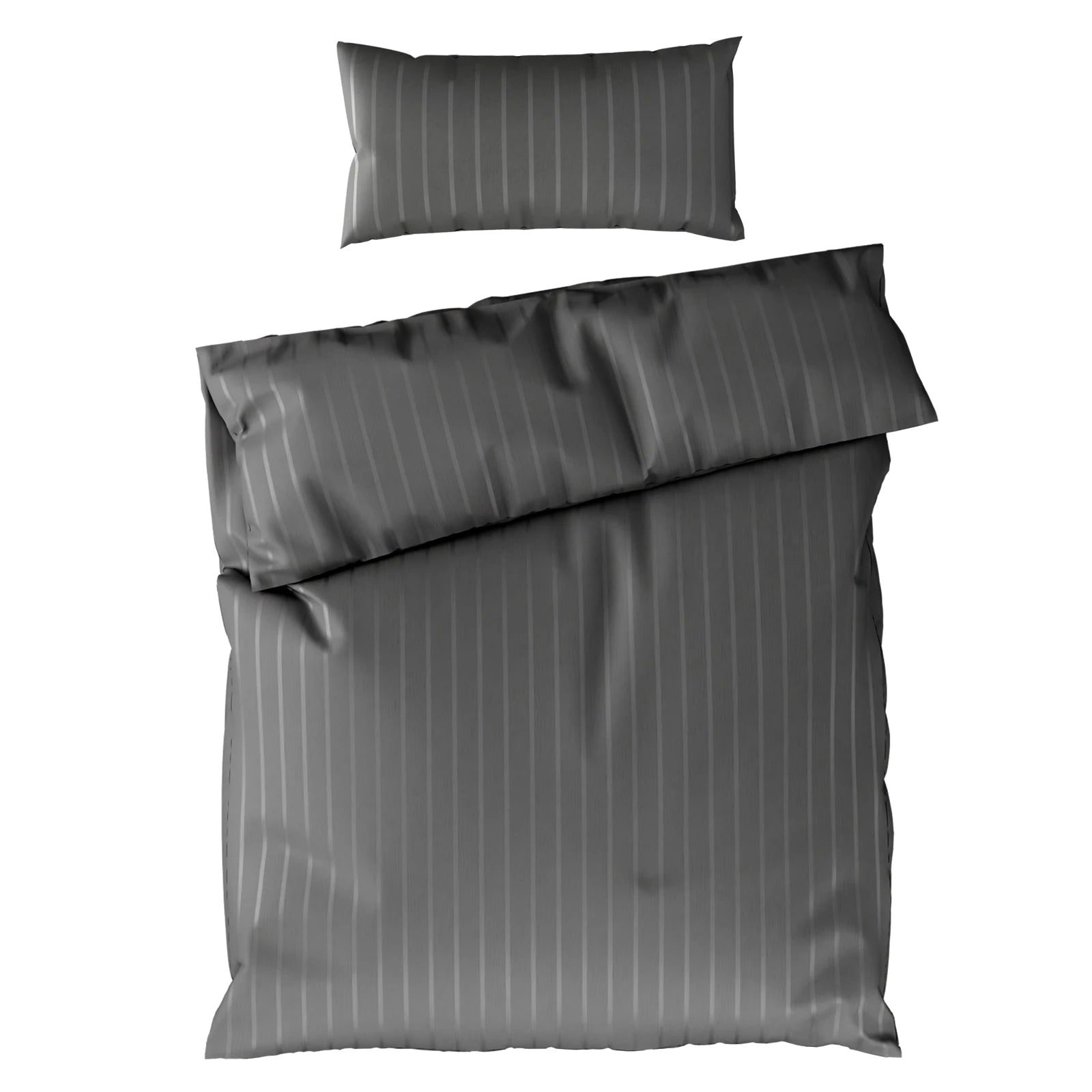 Bettwäsche Mako Satin mit Streifen
