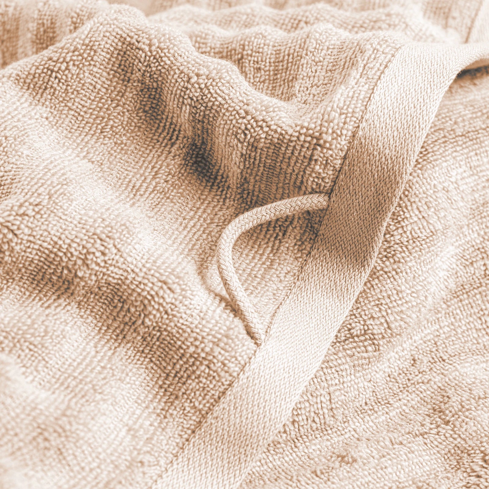 Handtuch Sets "Waves" - Anthrazit / 4x30x50 + 4x50x100 + 2x70x140 cm Pure Label