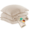 Musselin Bettwäsche Einzelbettwäsche - Beige - 135x200 + 80x80 cm