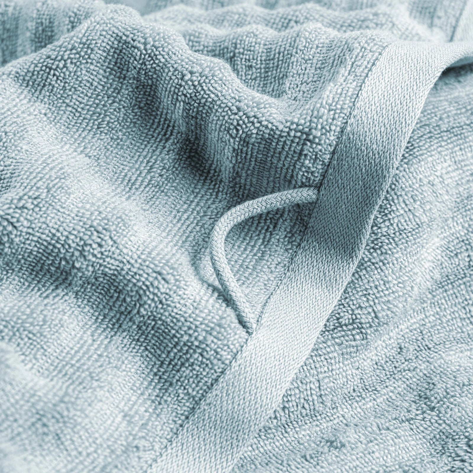Handtuch Sets "Waves" - Anthrazit / 4x30x50 + 4x50x100 + 2x70x140 cm Pure Label