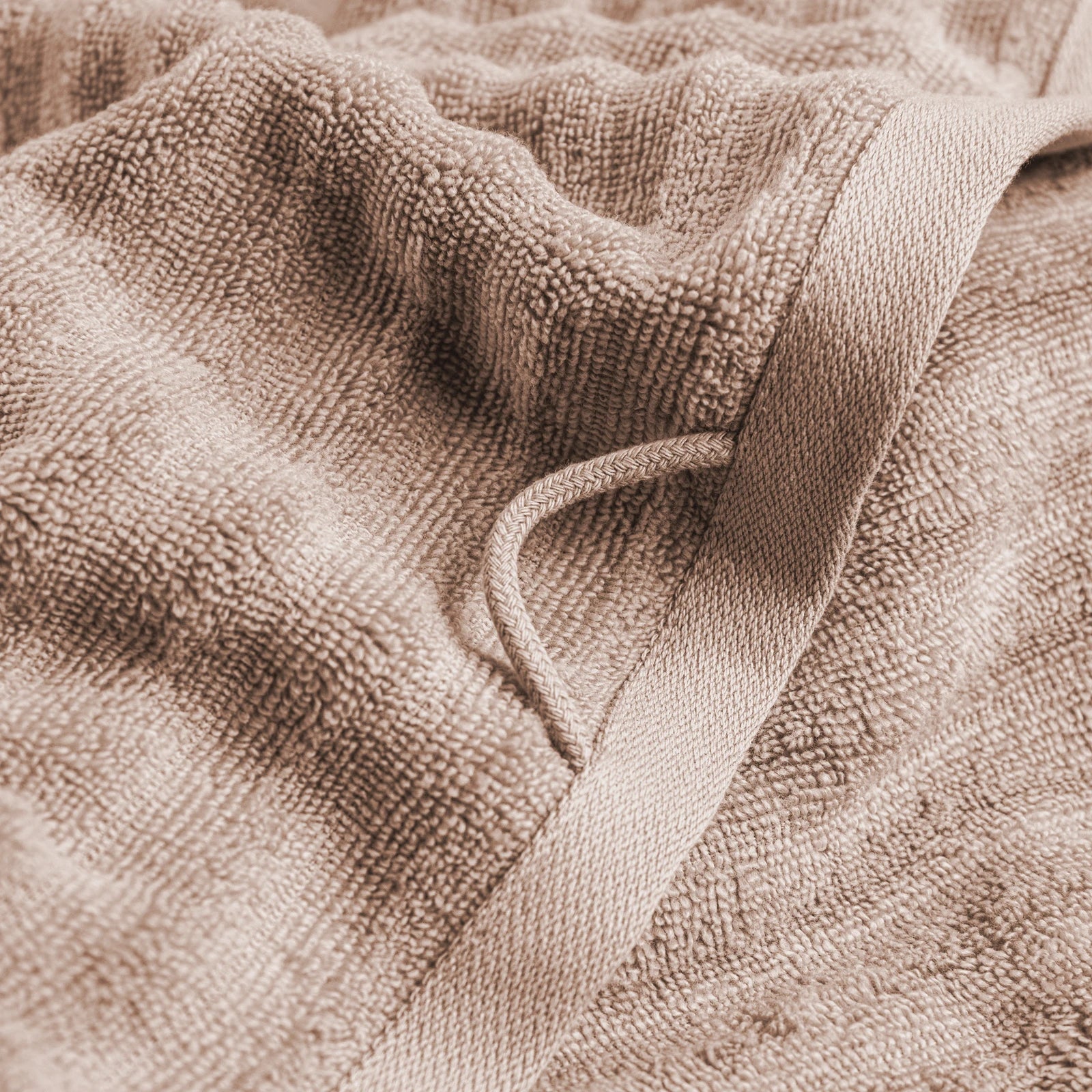 Handtuch Sets "Waves" - Anthrazit / 4x30x50 + 4x50x100 + 2x70x140 cm Pure Label