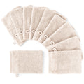 Waschlappen "Popcorn" - Anthrazit / 4x 16x21cm Pure Label