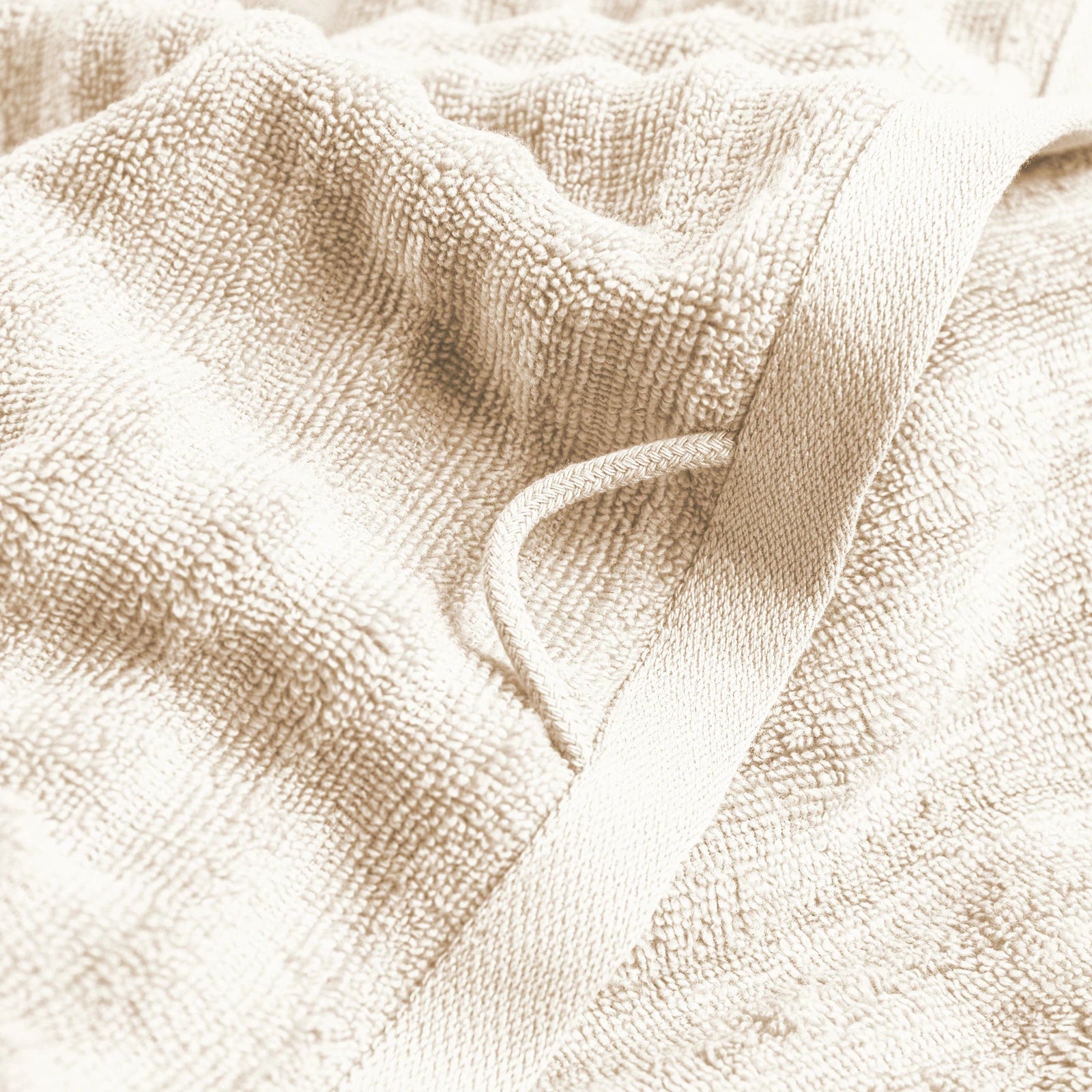 Duschtuch "Waves" - Anthrazit / 2x 70x140cm Pure Label