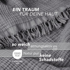 Musselin Tagesdecke - Weiß / 130x170cm Pure Label