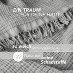 Musselin Tagesdecke - Weiß / 130x170cm Pure Label