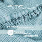 Musselin Tagesdecke - Weiß / 130x170cm Pure Label