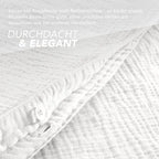 Musselin Bettwäsche Sets - Anthrazit / 2x135x200 + 2x40x80 cm Pure Label