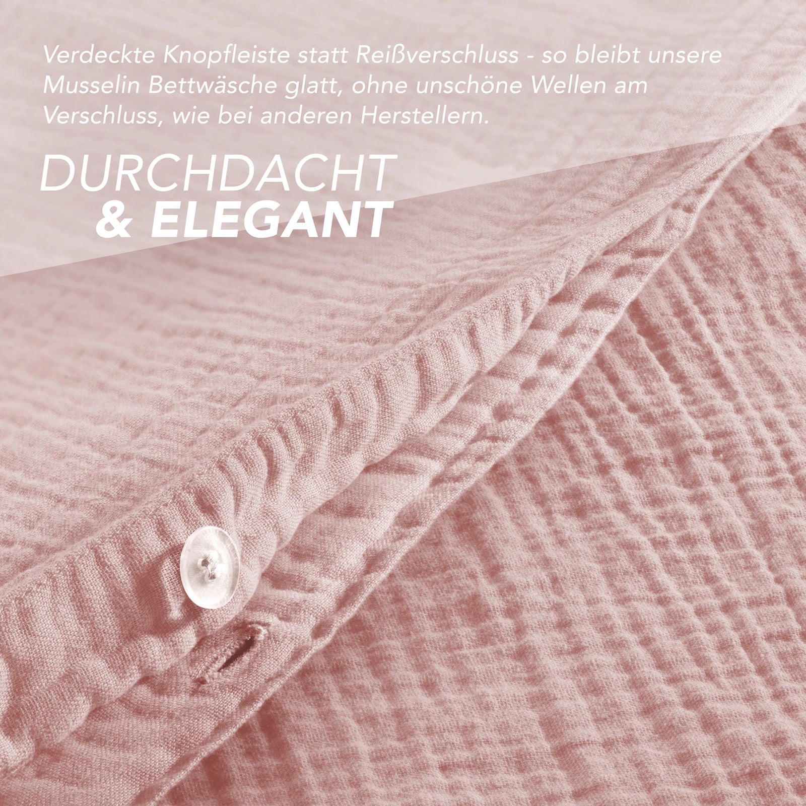 Musselin Bettwäsche Sets - Anthrazit / 2x135x200 + 2x40x80 cm Pure Label
