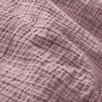 Musselin Bettwäsche Sets - Anthrazit / 2x135x200 + 2x40x80 cm Pure Label