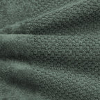 Handtuch Sets "Popcorn" - Anthrazit / 2x50x100 + 2x70x140 cm Pure Label