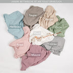Musselin Bettwäsche Sets - Anthrazit / 2x135x200 + 2x40x80 cm Pure Label