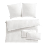 Musselin Bettwäsche Doppelbett - Weiß / 200x200 + 2x80x80 + 2x40x80 cm Pure Label