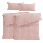 Musselin Bettwäsche Sets - Rosa / 2x135x200 + 2x40x80 cm Pure Label