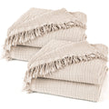 Musselin Tagesdecke - Beige / 2x130x170cm Pure Label