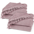 Musselin Tagesdecke - Mauve / 2x130x170cm Pure Label