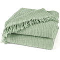 Musselin Tagesdecke - Grün / 130x170cm Pure Label
