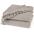 Musselin Tagesdecke - Taupe / 130x170cm Pure Label
