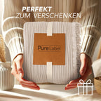 Musselin Tagesdecke - Weiß / 130x170cm Pure Label