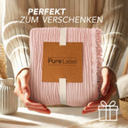 Musselin Tagesdecke - Weiß / 130x170cm Pure Label