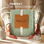 Musselin Tagesdecke - Weiß / 130x170cm Pure Label