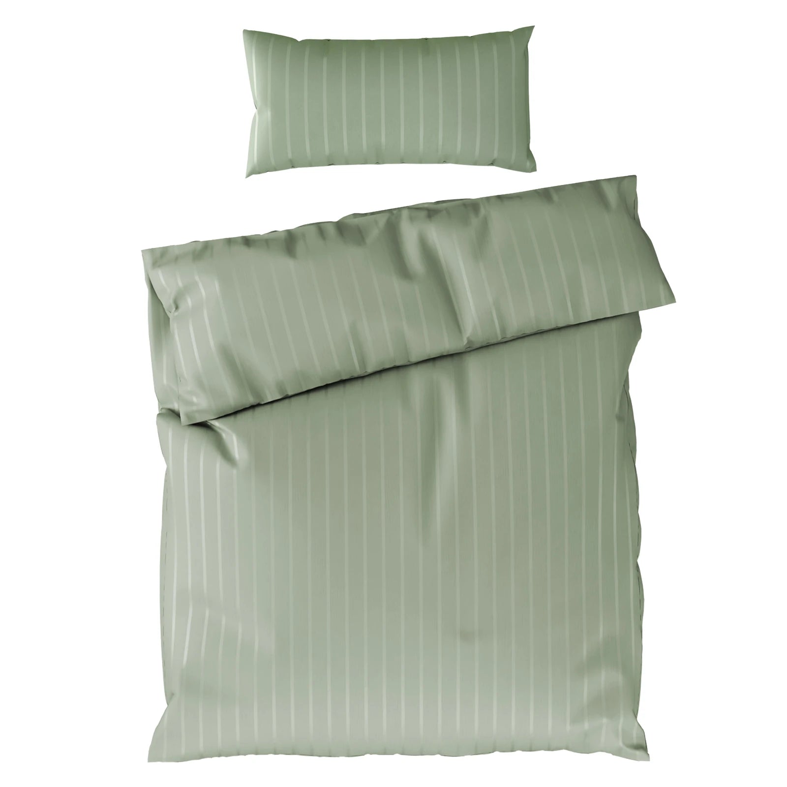 Bettwäsche Mako Satin mit Streifen