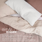 Musselin Bettwäsche Sets - Anthrazit / 2x135x200 + 2x40x80 cm Pure Label