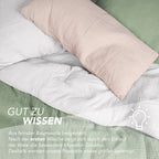 Musselin Bettwäsche Sets - Anthrazit / 2x135x200 + 2x40x80 cm Pure Label