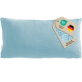 Musselin Kopfkissenbezug - Hellblau - 40x80 cm